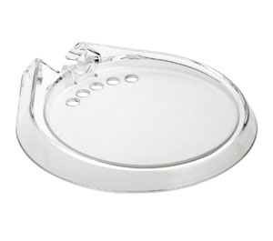 Soap dish round shape
