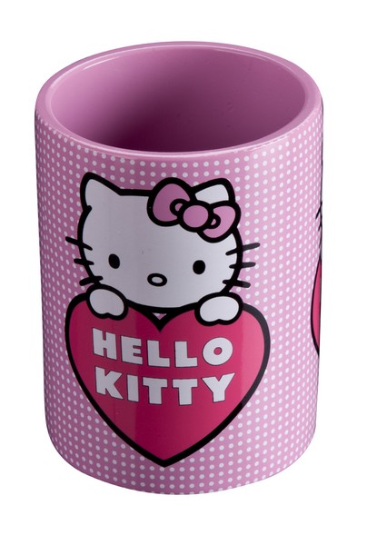 HELLO KITTY - bicchiere HEARTS PINK collection