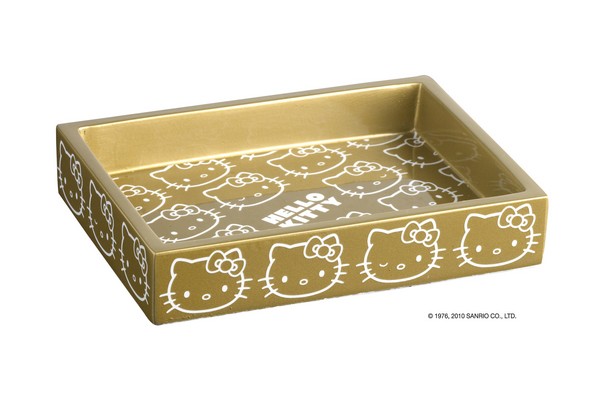 HELLO KITTY - porta sapone GOLD collection