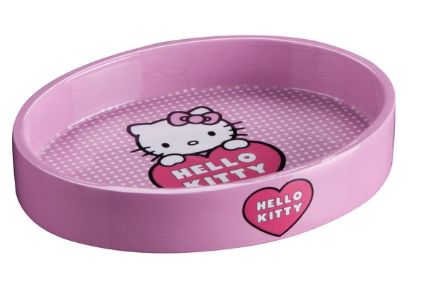 HELLO KITTY - porta sapone HEARTS PINK collection