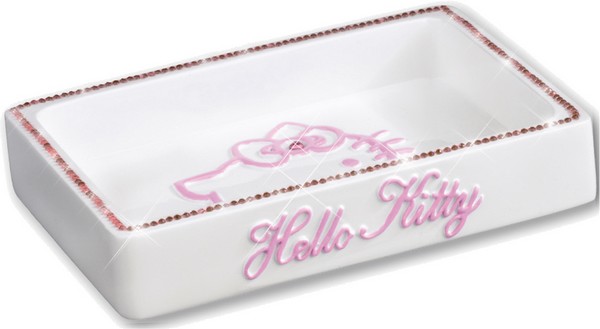 HELLO KITTY - porta sapone STRASS collection
