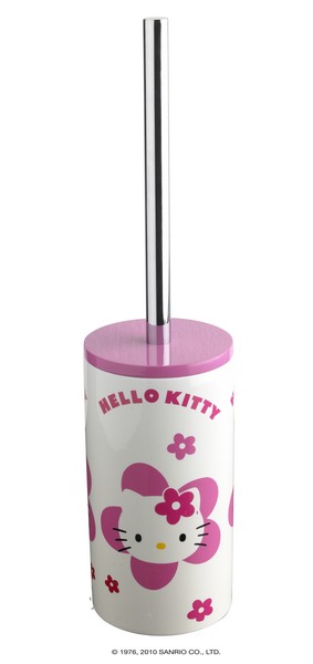 HELLO KITTY - Porta scopino WC FLOWER collection