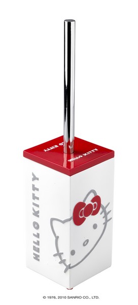 HELLO KITTY - Porta scopino WC SQUARE collection