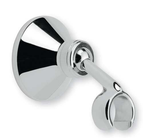 Supporto doccia orientabile ottone serie CONIC