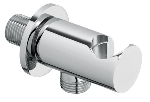 Supporto doccia incasso ottone serie ROUND