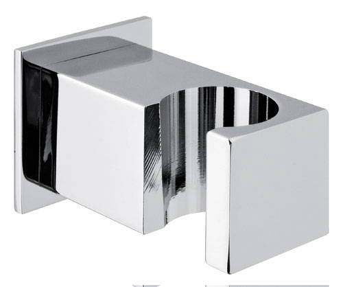 Supporto doccia fisso ottone serie SQUARE
