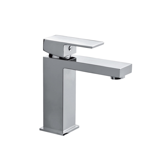 Miscelatore lavabo ottone serie FLAT