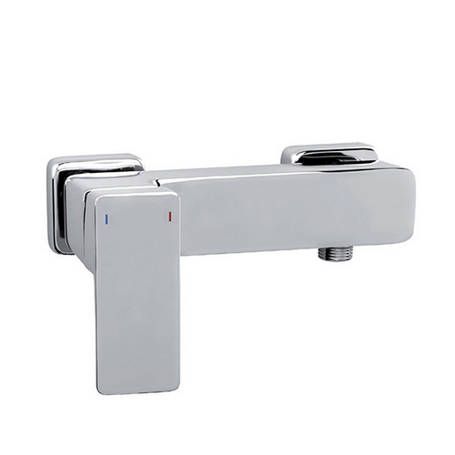 Miscelatore doccia ottone a parete serie FLAT