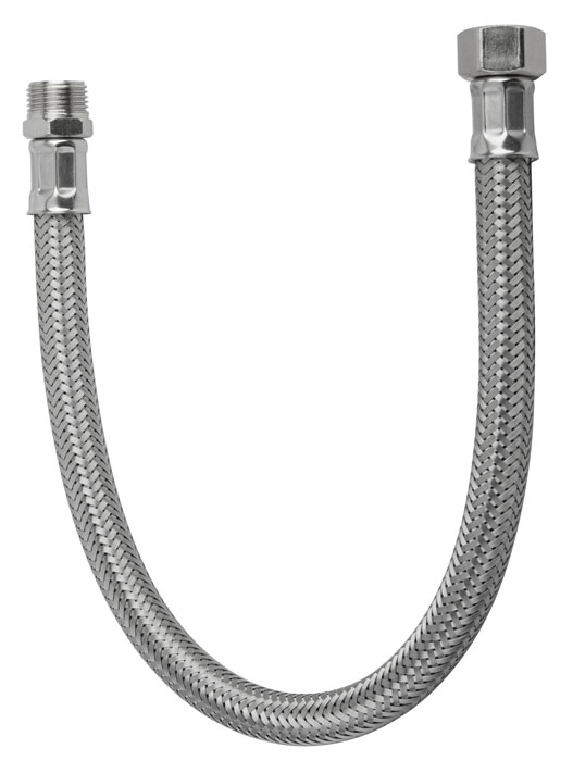 Attacchino acciaio inox 3/8