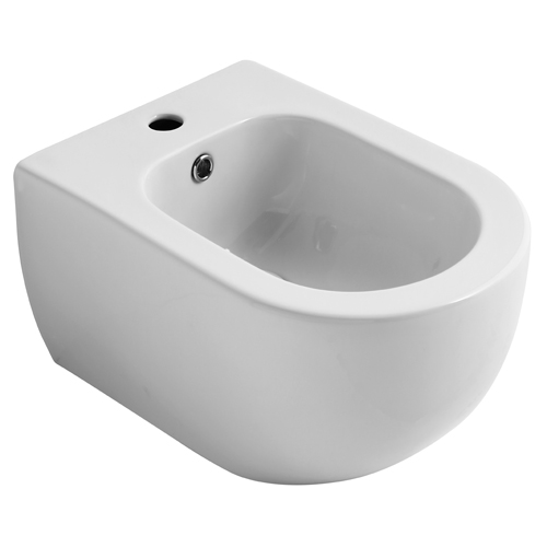 Bidet ceramica sospeso monoforo serie FLAMINGO_55