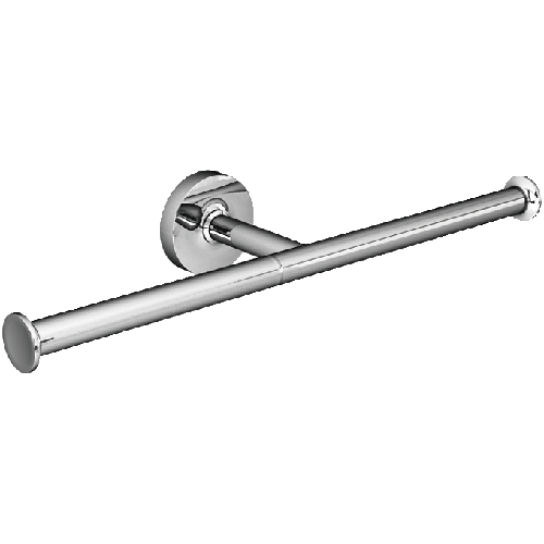 Porta rotolo doppio ABS cromato serie COCO'