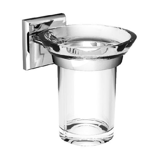 Porta bicchiere ABS cromato serie MIA