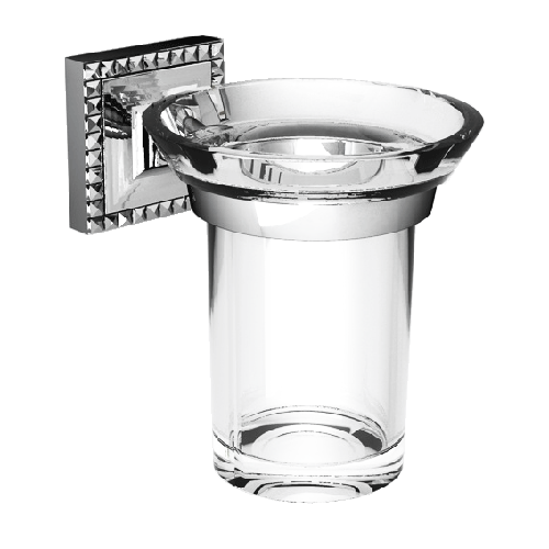 Porta bicchiere ABS cromato serie PLAISIR