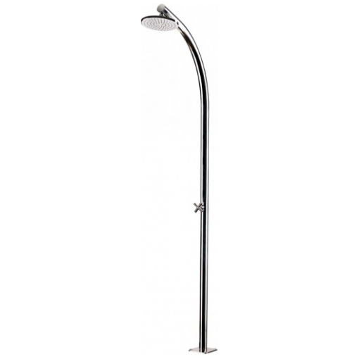 Stainless steel pool shower column EVA series