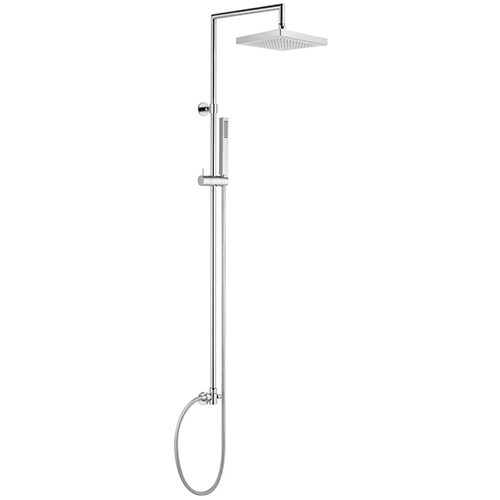 Complete brass shower column with diverter DORIS series