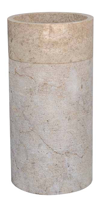 Lavandino marmo free standing serie CREAM