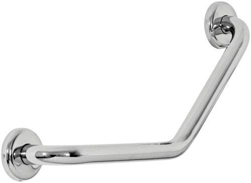 MANIGLIONE SICUREZZA ANGOLARE 45° ACCIAIO INOX SERIE SALLY