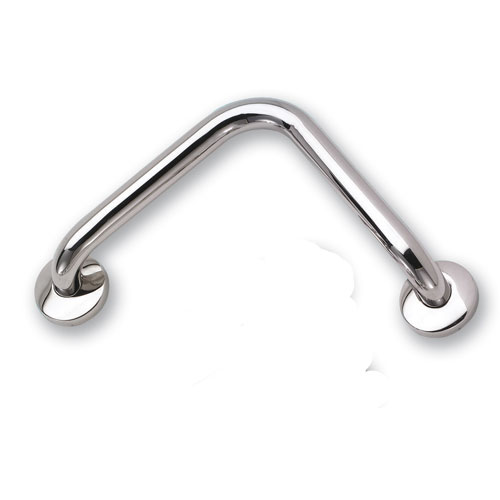 MANIGLIONE SICUREZZA ANGOLARE 90° ACCIAIO INOX LUCIDO GIULY