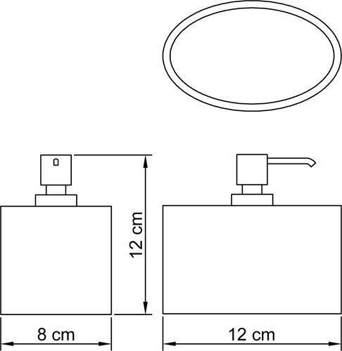 HELLO KITTY - dispenser per sapone DAMASCO collection