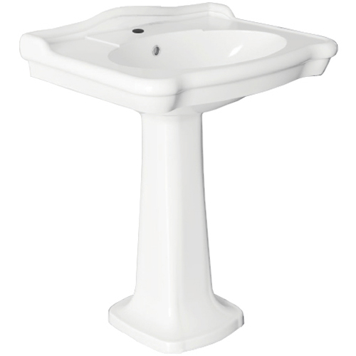 Lavabo ceramica monoforo serie BOHEME 70 cm