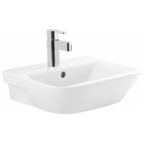 Lavabo ceramica monoforo serie WILD 46 cm