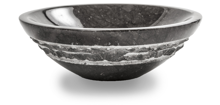 Porta sapone d'appoggio marmo serie MERAPI