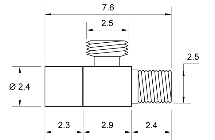 Angle valve ROUND series
