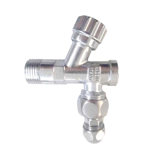 Angle valve with thin nut and thing ring washer SONNY series