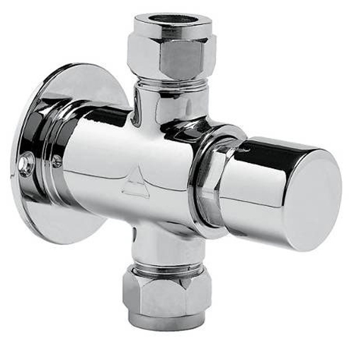 Brass self closing shower tap CLASSICA series