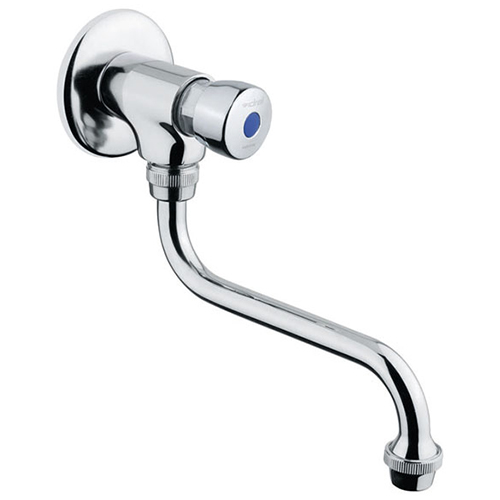 Brass self closing basin tap CLASSICA series