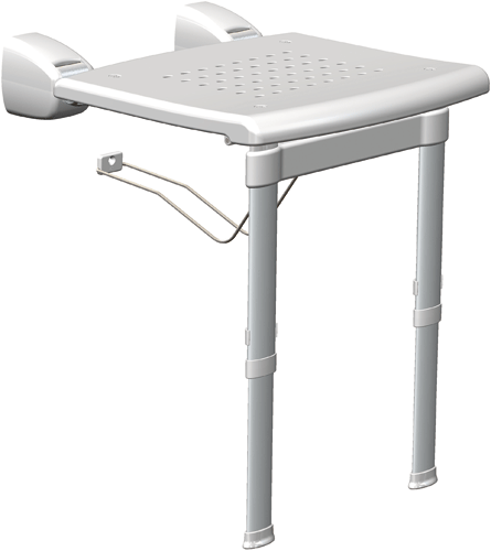 Sedile ribaltabile con gambe in polipropilene serie RAZOR