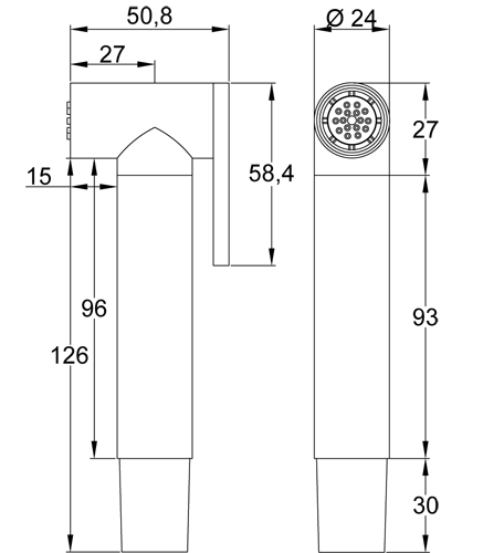 Set brass shattaf FINE collection