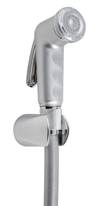 Set doccia bidet polipropilene verniciato grigio serie MOON