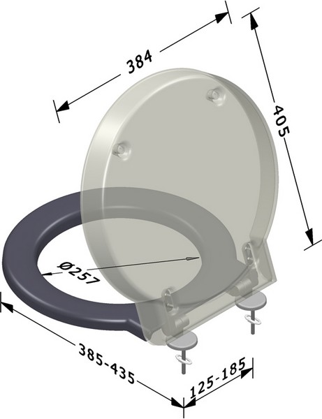 Sedile wc speciale duroplast serie TUNIS