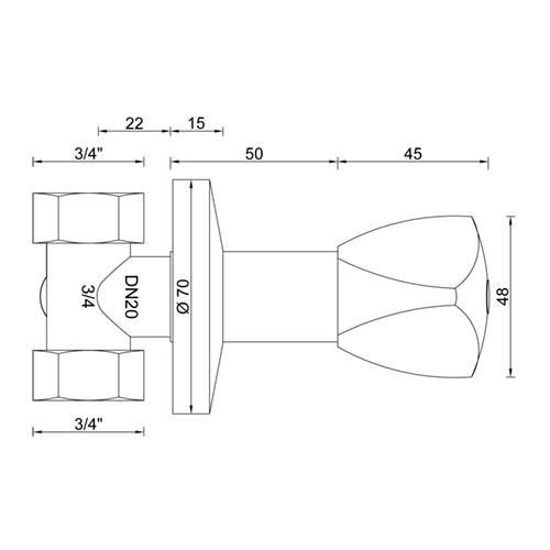 Two-ways built-in cock  OTTO series
