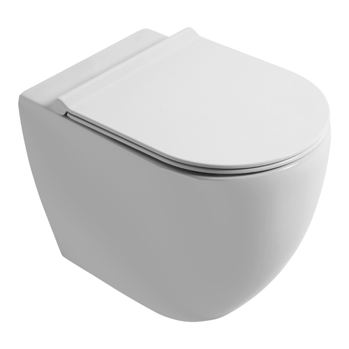Vaso ceramica appoggio serie FORM SQUARE traslato