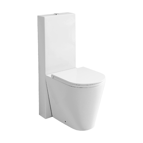 Vaso ceramica monoblocco serie ICON ROUND CISTERN