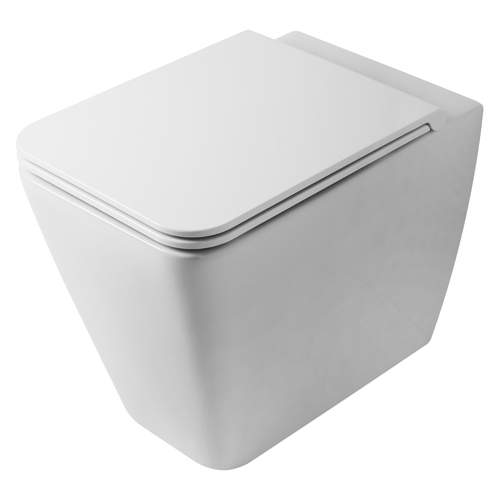 Vaso ceramica appoggio serie ICON SQUARE