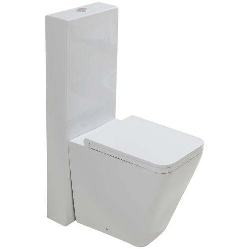 Vaso ceramica monoblocco serie ICON SQUARE CISTERN