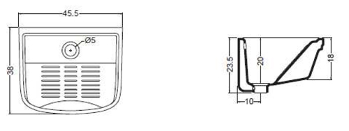Lavatoio ceramica serie LAUNDRY