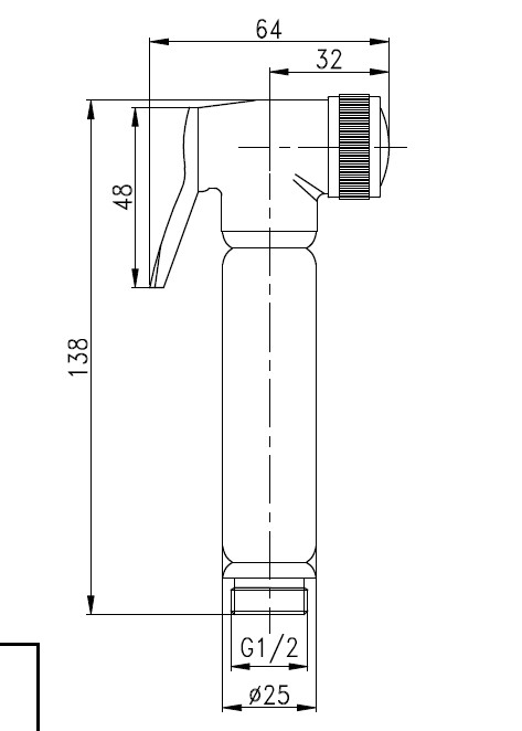 Brass chrome plated shattaf JABHEA collection