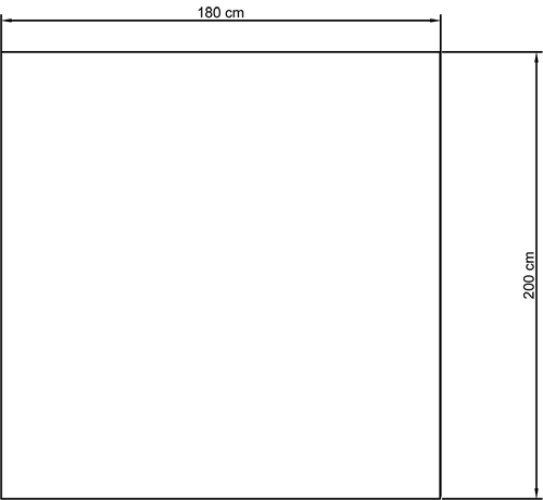 HELLO KITTY - SILVER collection shower curtain HELLO