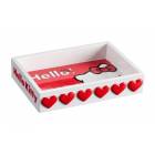 HELLO KITTY - soap dish HEATRS RED collection