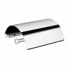 Brass toilet paper holder with cover LAPIANA series