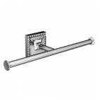 ABS chrome plated double paper holder PLAISIR series 