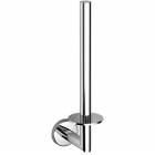 Stainless steel spare toilet roll holder double PLAZA series