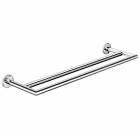 Stainless steel double towel bar PLAZA series
