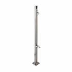 Stainless steel foot washer column 