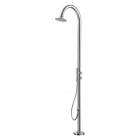 Colonna doccia per esterno acciaio inox serie ORIONE ONE