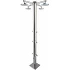 Stainless steel pool shower column UNO PLUS series 